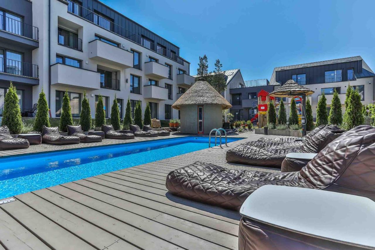 Maluno Vilos Apartments Palanga Eksteriør billede